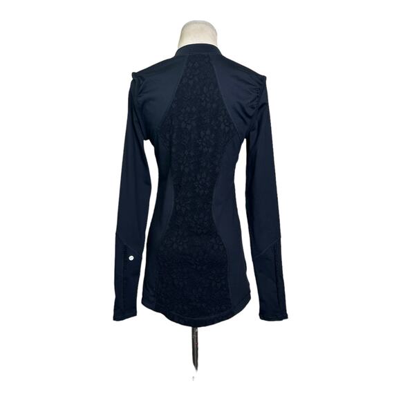 Vimmia Black 1/4 Zip Long Sleeves Running Pullover Size M - Picture 10 of 11